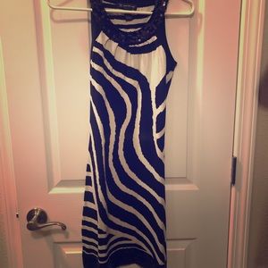 Zebra Dress Small